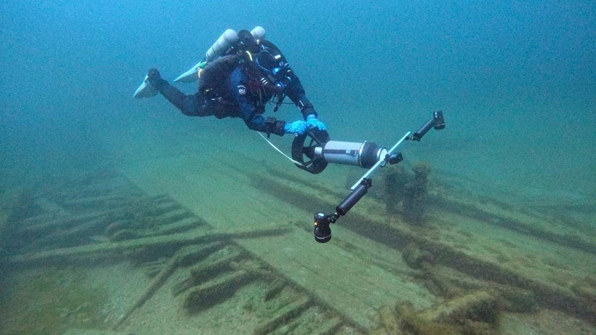 Descoberta de naufrágio no Lago Michigan