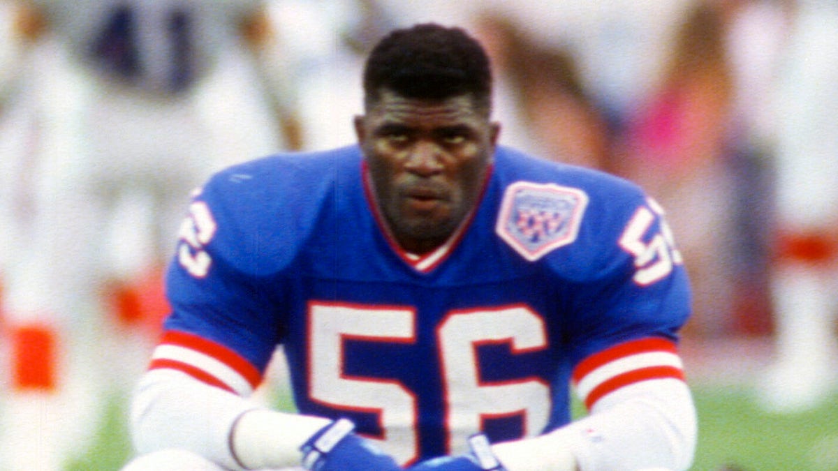 Lawrence Taylor at the Super Bowl