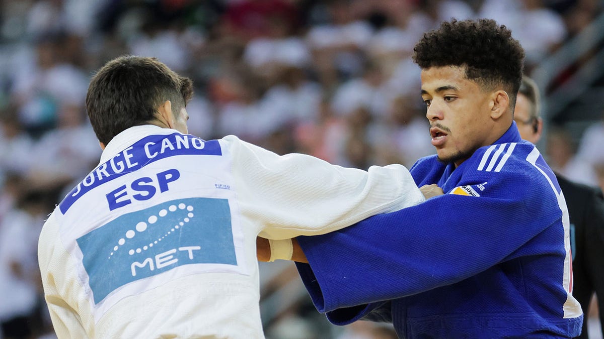 Messaoud Dris in a judo grand prix