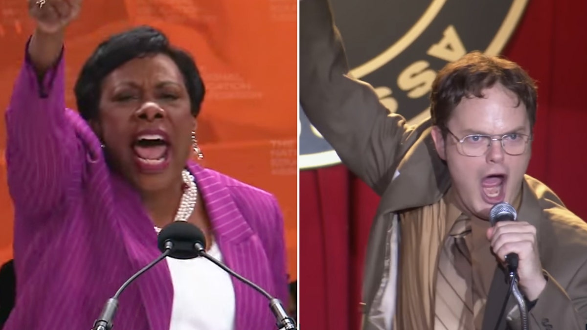 NEA PRESIDENT BECKY PRINGLE DWIGHT SCHRUTE