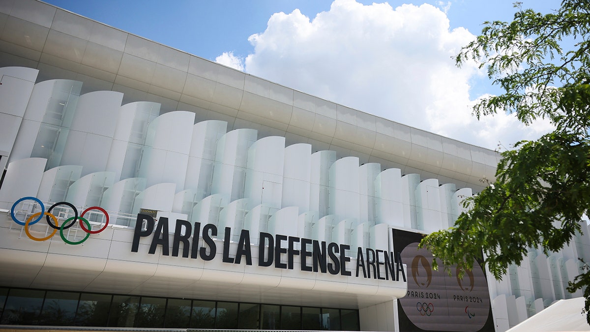 A view of the Paris La Defense Arena