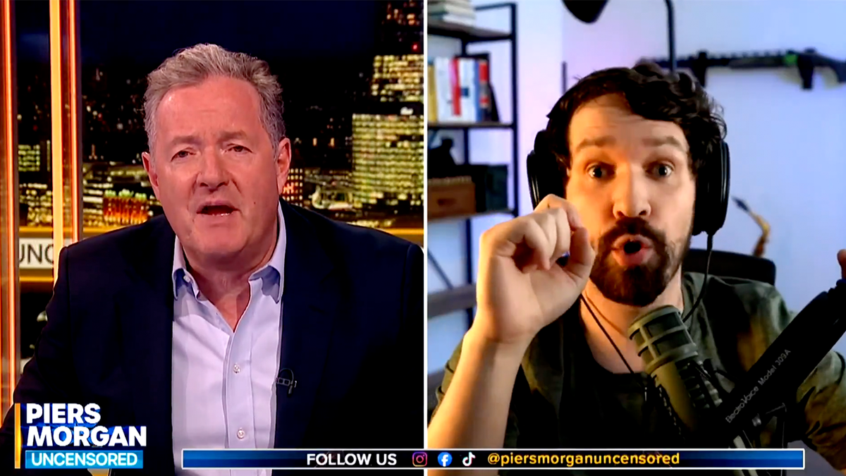 Piers Morgan and streamer Destiny