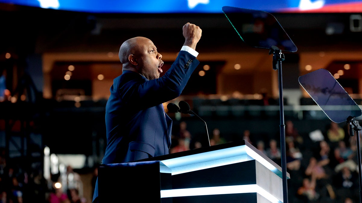 Tim Scott speaks during the Republican National Convention