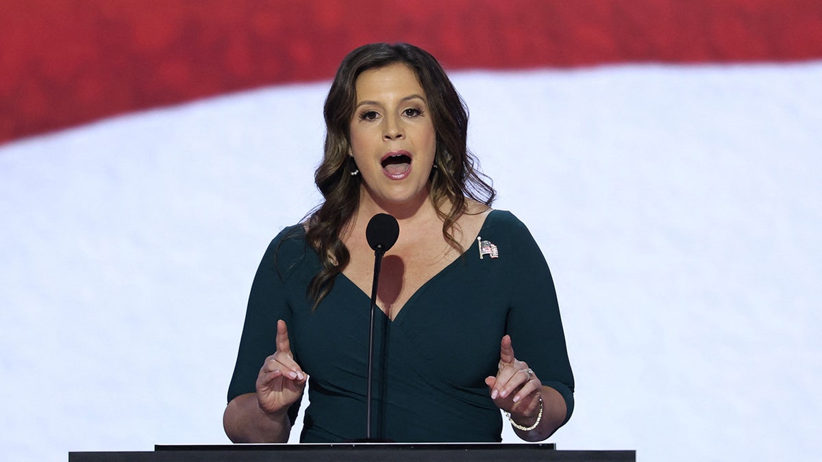 Elise Stefanik speaks during Day 2 of the Republican National Convention