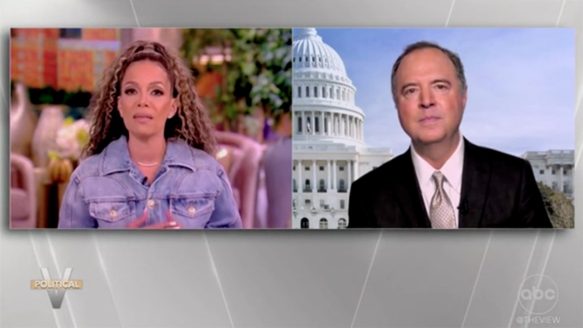 Sunny Hostin and Adam Schiff