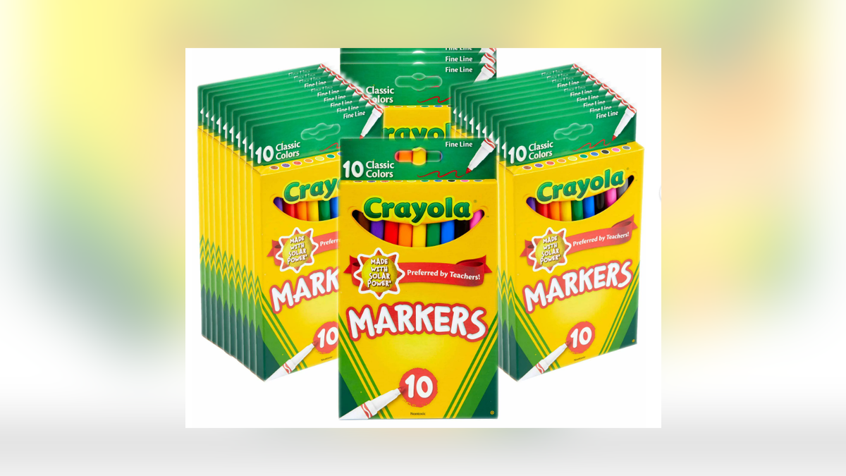Grab a giant pack of markers for your kids going back to school soon. 