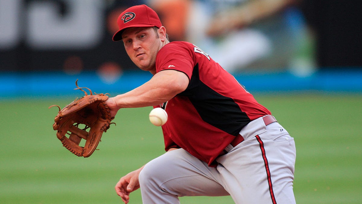 Sean Burroughs with the D'Backs