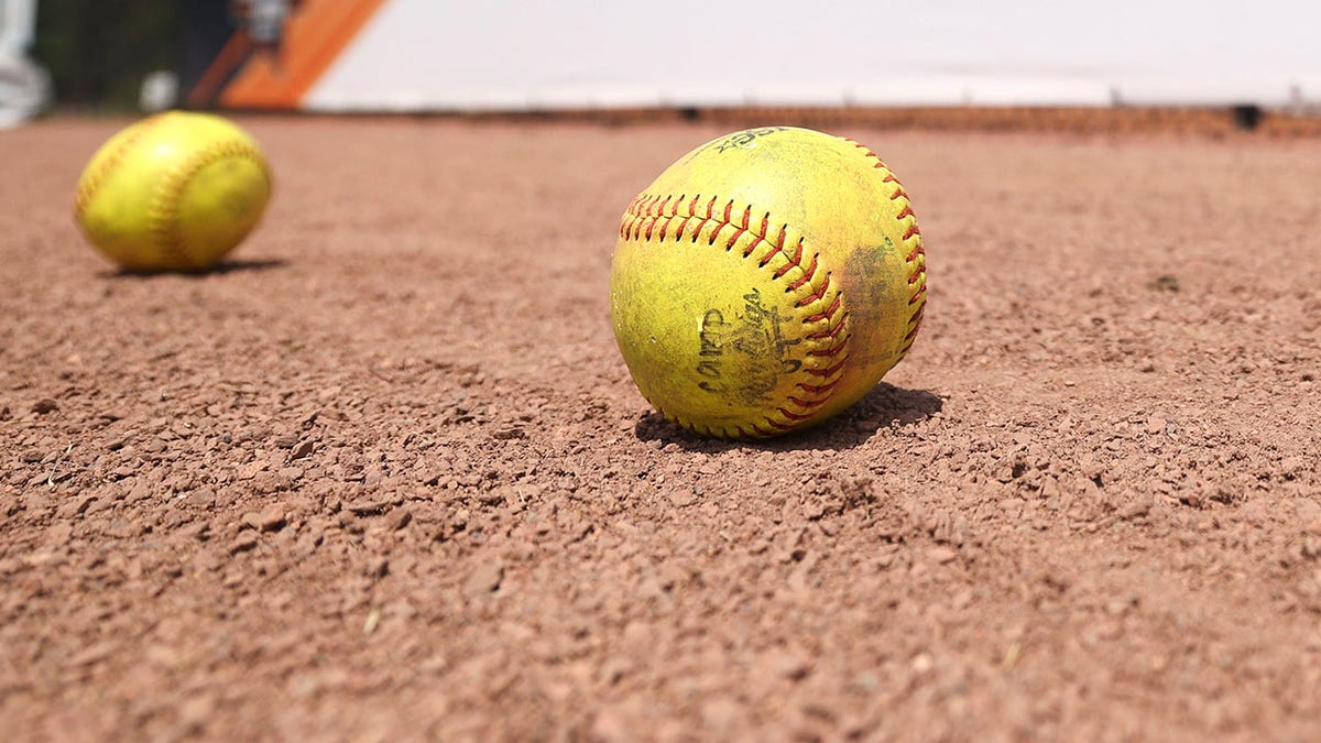 Softball in the dirt