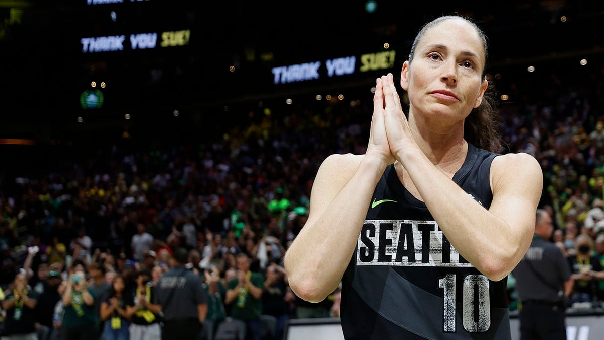 Sue Bird with the Storm