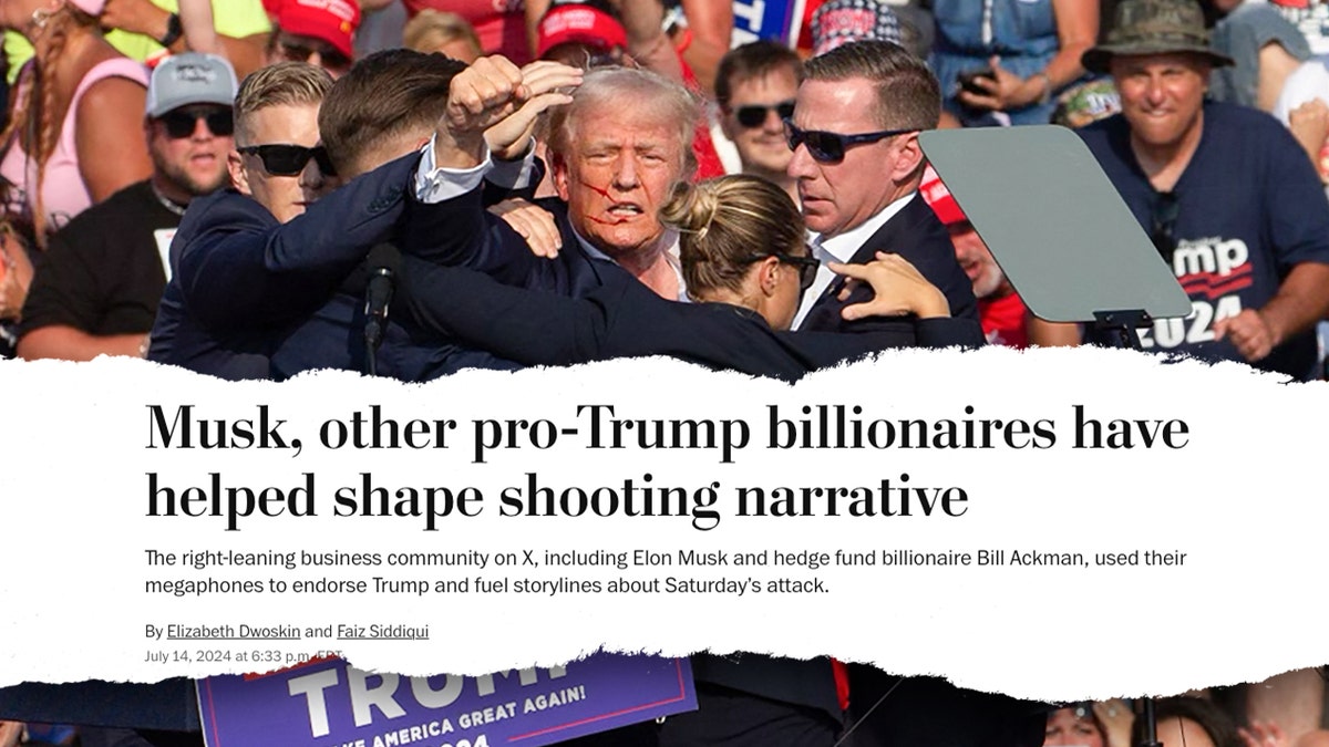 The assassination attempt against Donald Trump and a Washington Post headline