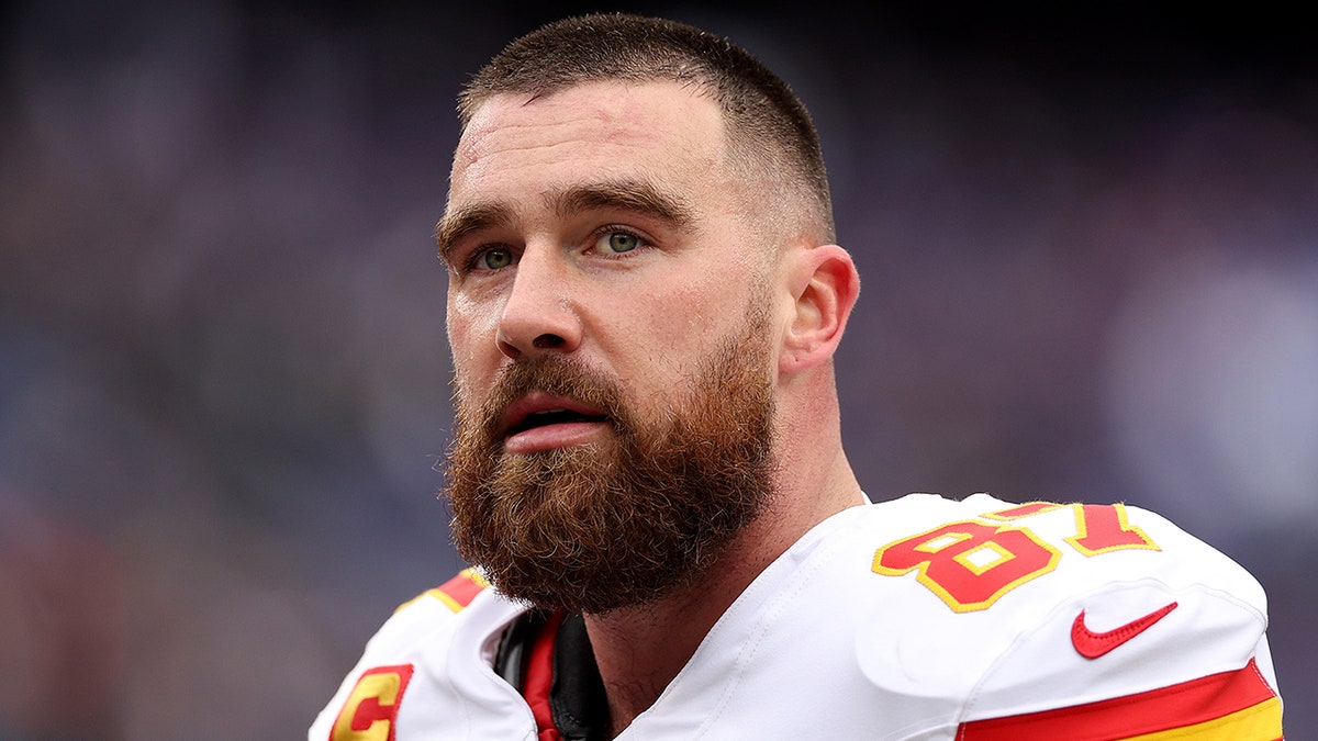 Travis Kelce in AFC Championship