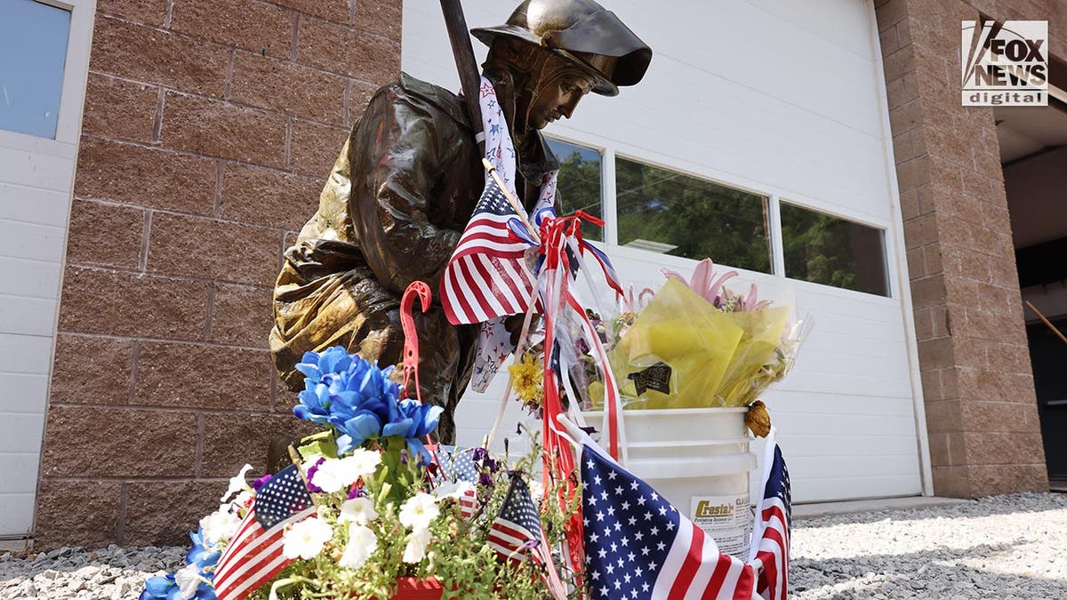Memorial for Trump assassination attempt firefighter hero