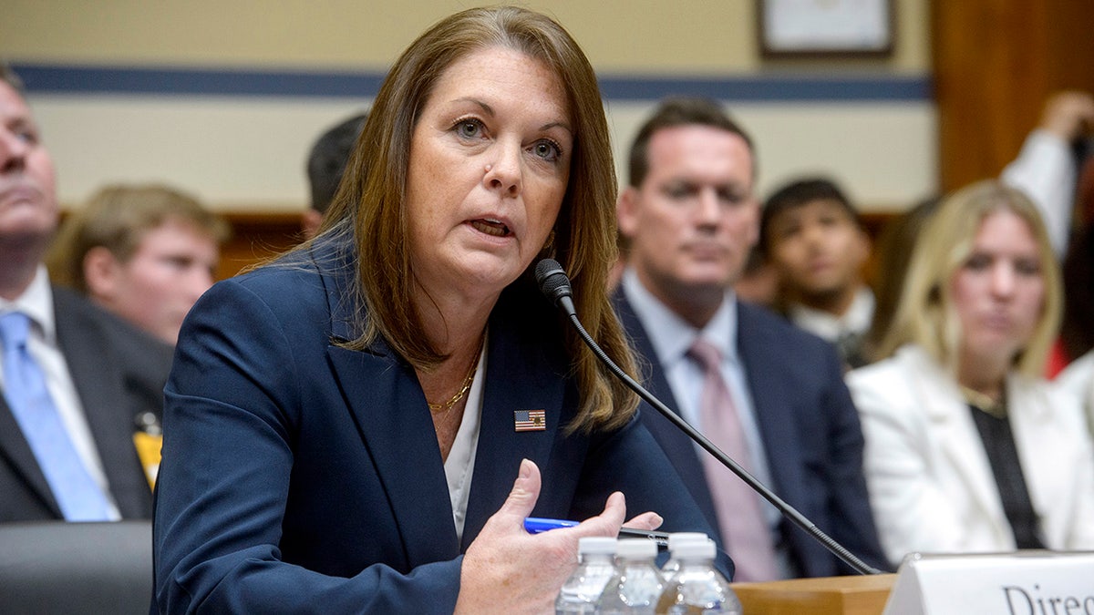 U.S. Secret Service Director Kimberly Cheatle testifies before the House Oversight and Accountability Committee