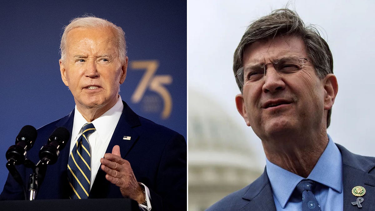 President Biden and Representative Brad Schneider (D-IL)