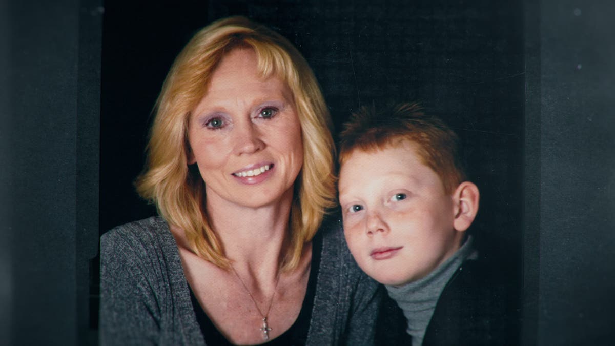 Tammy Fritz aparece en la foto con su hijo, Christian