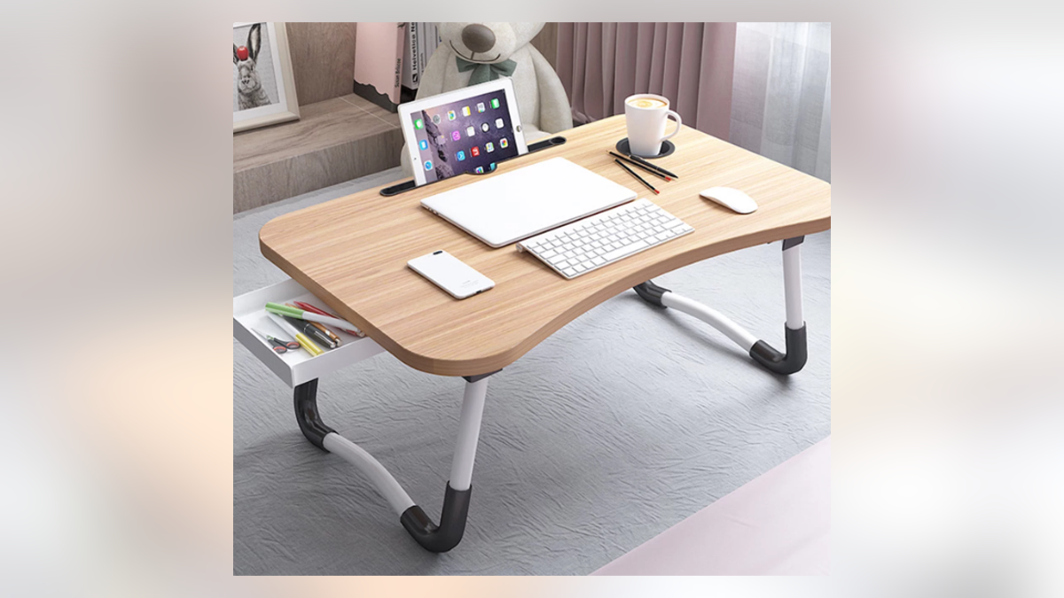 Work from anywhere with a lap desk. 