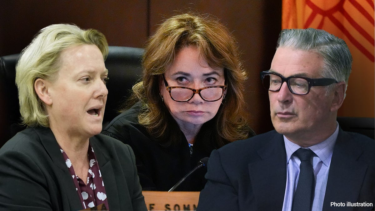 Special prosecutor, judge and Alec Baldwin during his trial