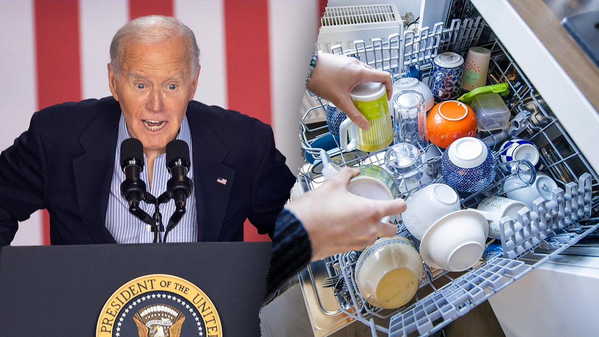 Biden and dishwashers