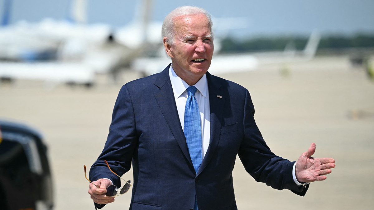 President Biden on tarmac