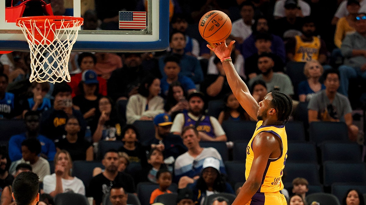 Bronny James Misses Summer League Game Vs Warriors With Knee Injury ...