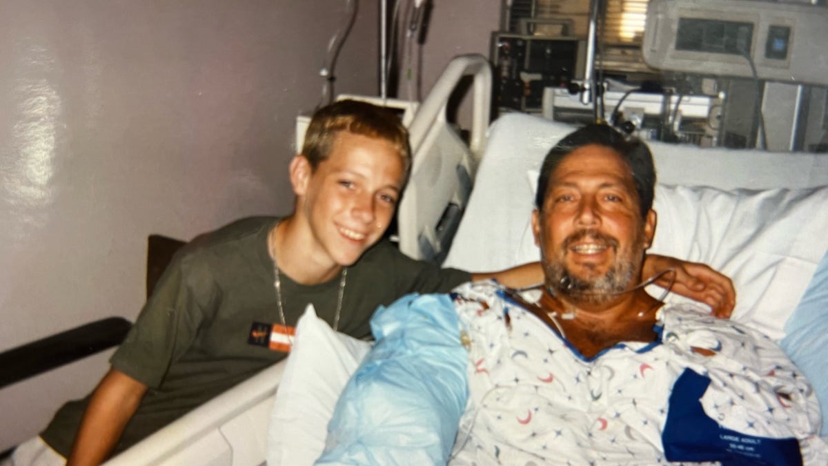 Chuck Anderson spent 13 days in the ICU after a near-death confrontation with a bull shark. 
