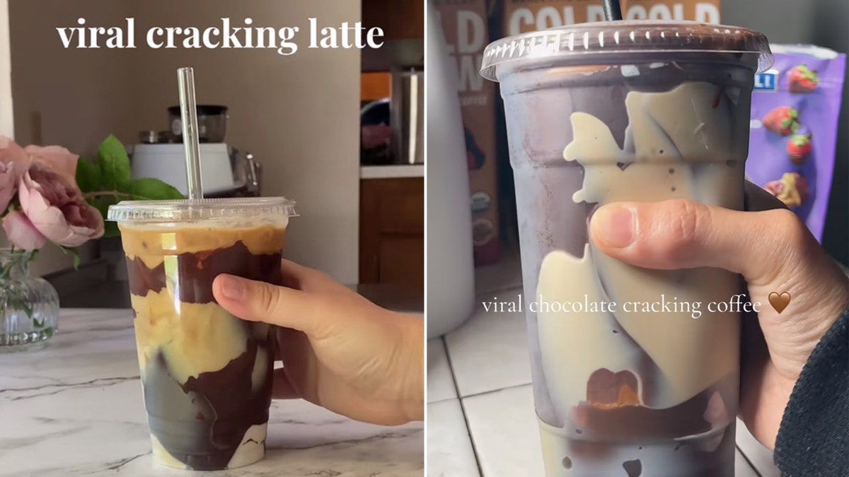 cracking latte dual split