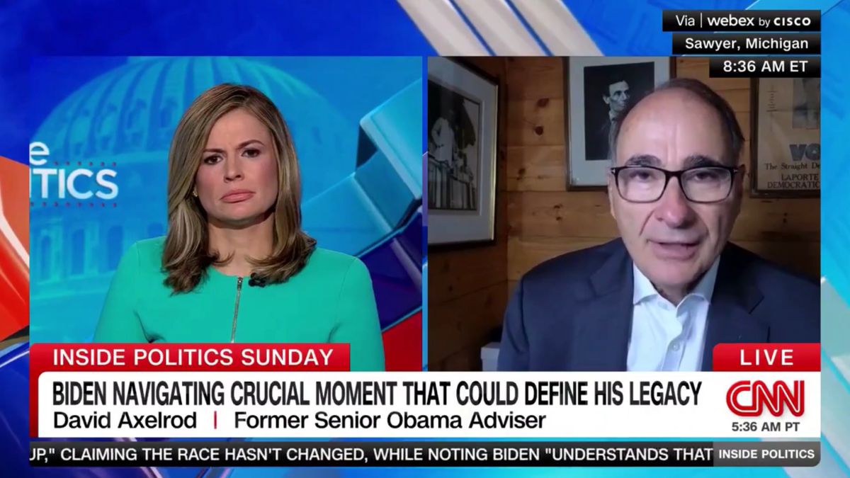 David Axelrod en CNN