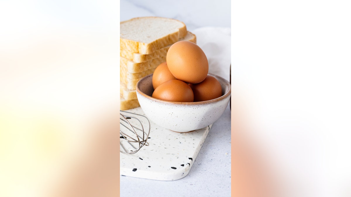 Ingredientes para la receta de torrijas