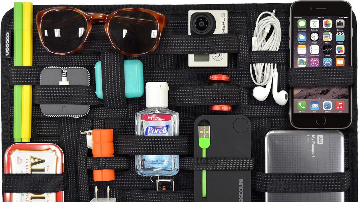 Keep your personal belongings from sinking to the bottom of your backpack with this organizer.