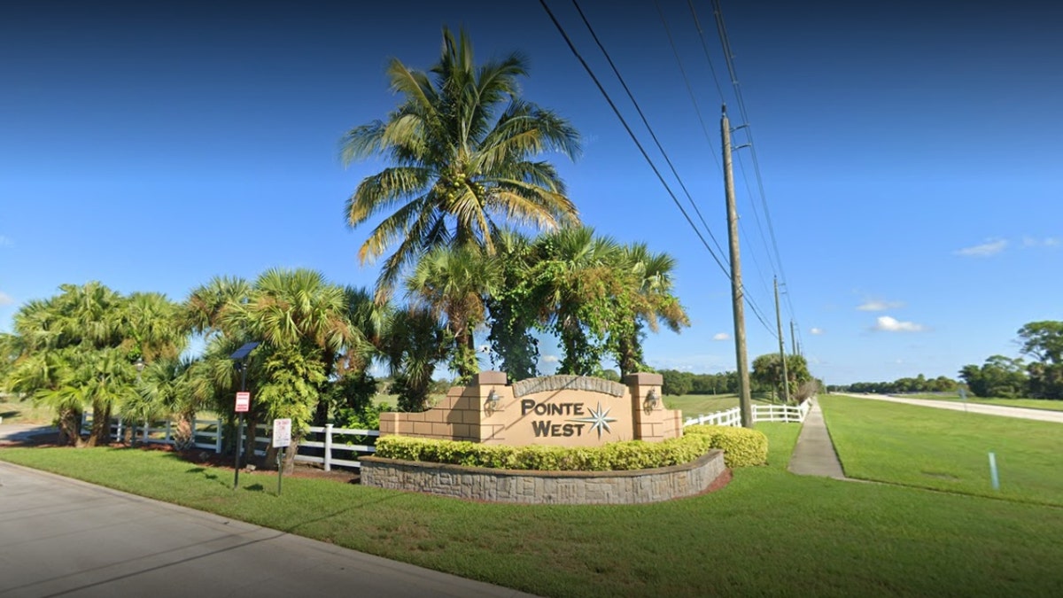The Pointe West community entrance