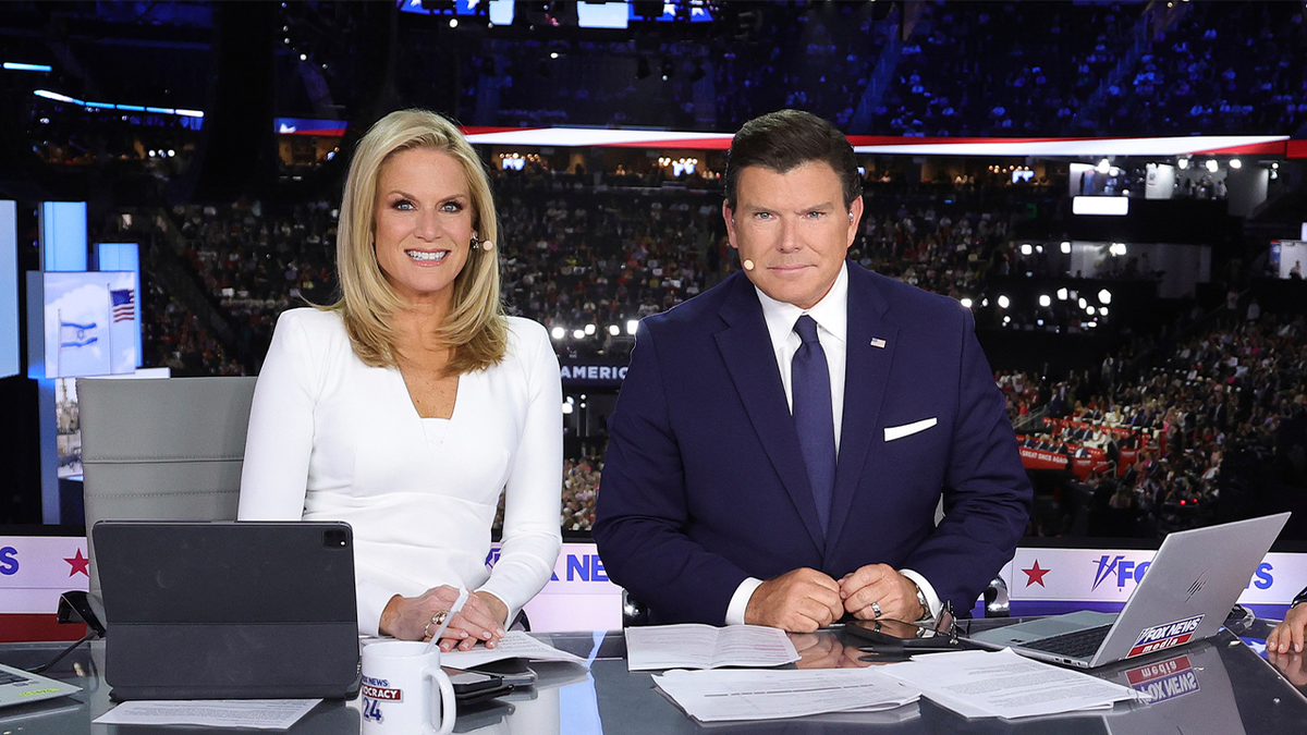 Martha MacCallum and Bret Baier anchored live from the Republican National Convention.