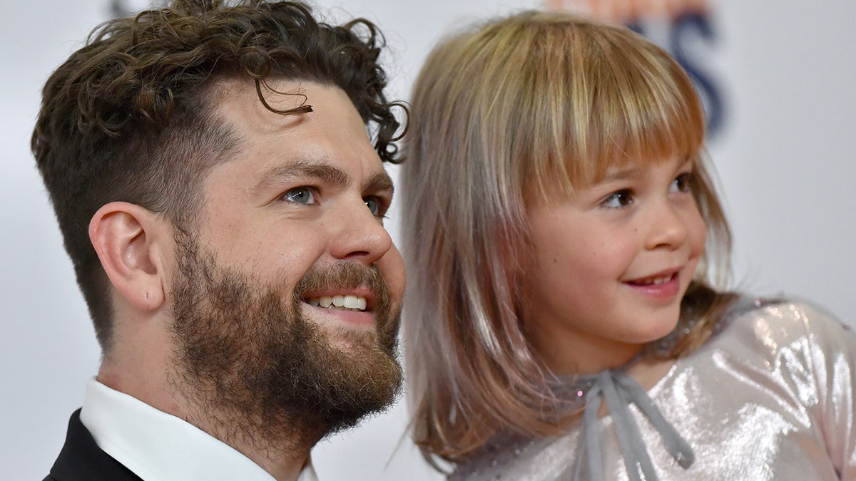 Jack Osbourne with daughter Pearl
