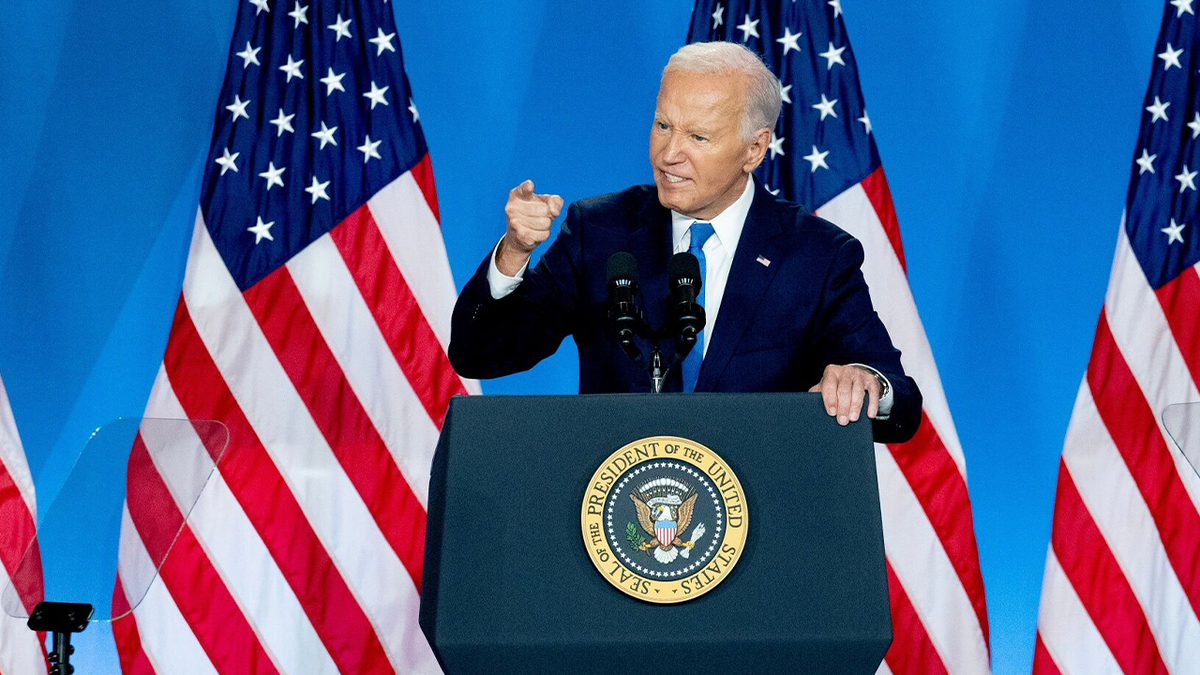 Joe Biden rueda de prensa en solitario