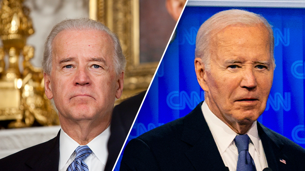 Joe Biden's photo is divisive when comparing his appearance as vice president and president