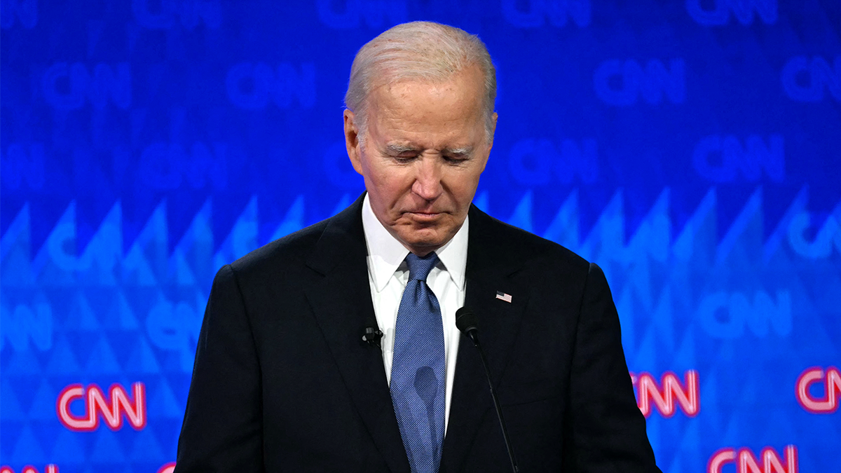 Joe Biden en el debate de 2024