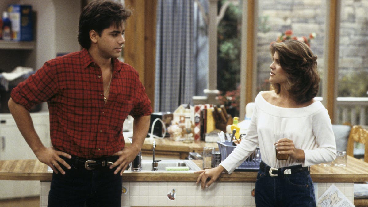 John Stamos and Lori Loughlin on "Full House"