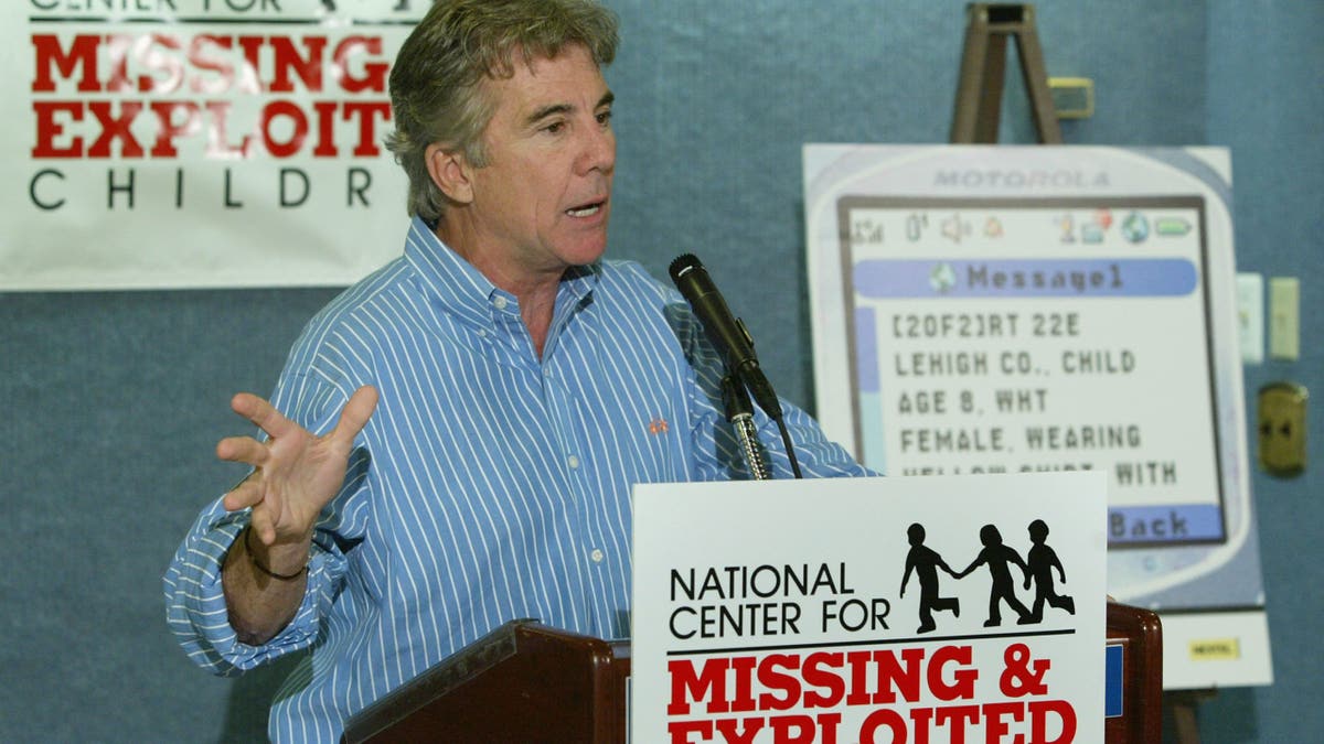 John Walsh spoke on behalf of the National Center for Missing & Exploited Children