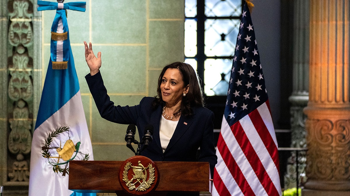 Kamala Harris speaks in Guatemala