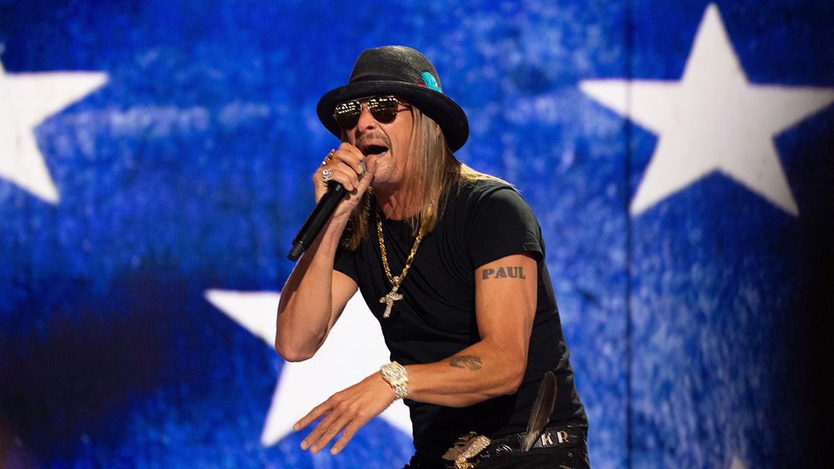 A photo of Kid Rock at the RNC