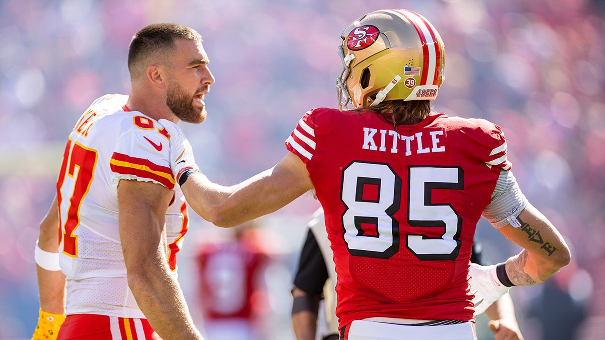 Travis Kelce and George Kittle