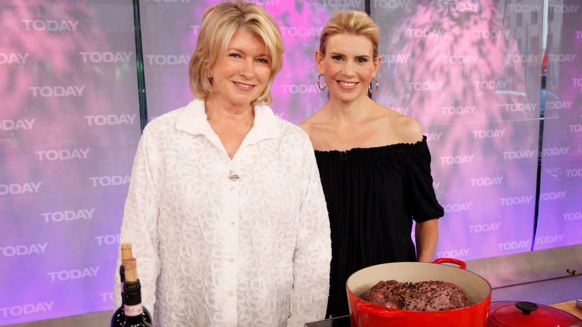 Martha Stewart with her girl  Alexis