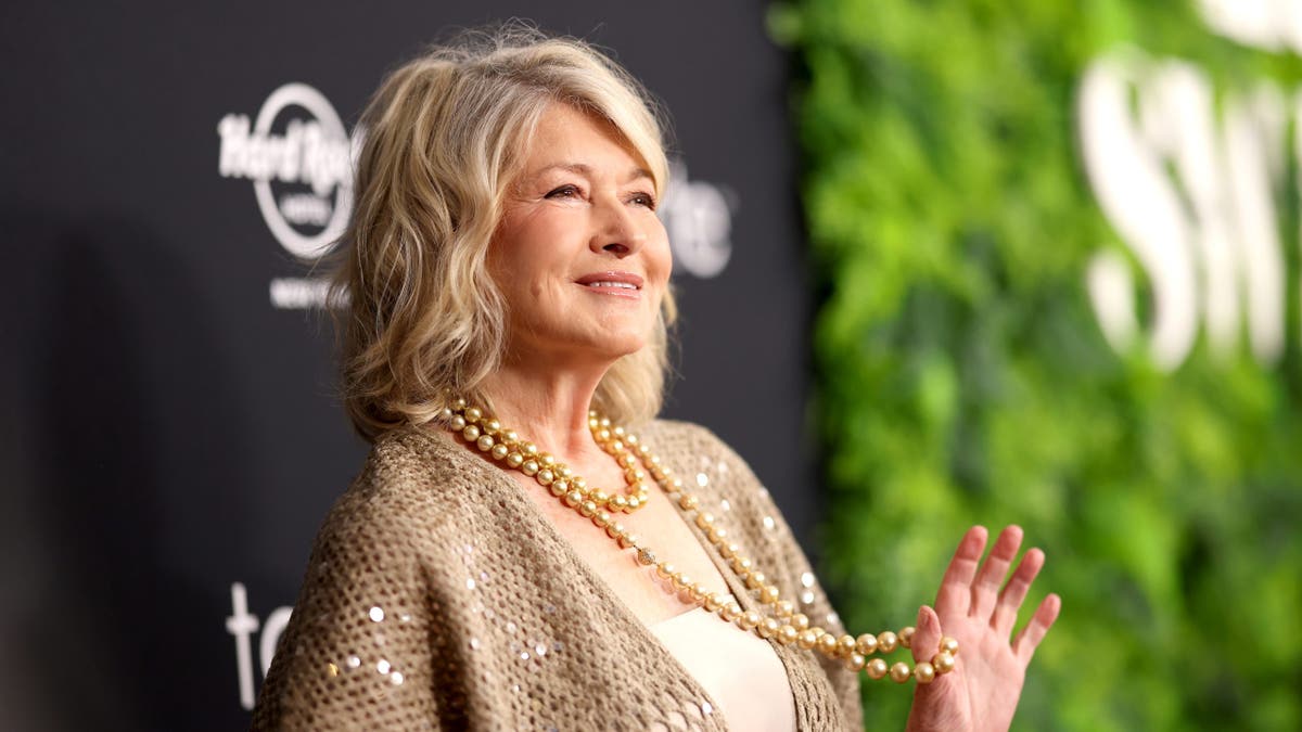 Martha Stewart at a Sports Illustrated event