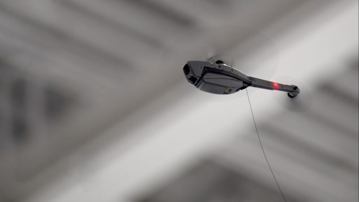 Un mini dron está siendo probado por la Guardia Nacional de Nueva York
