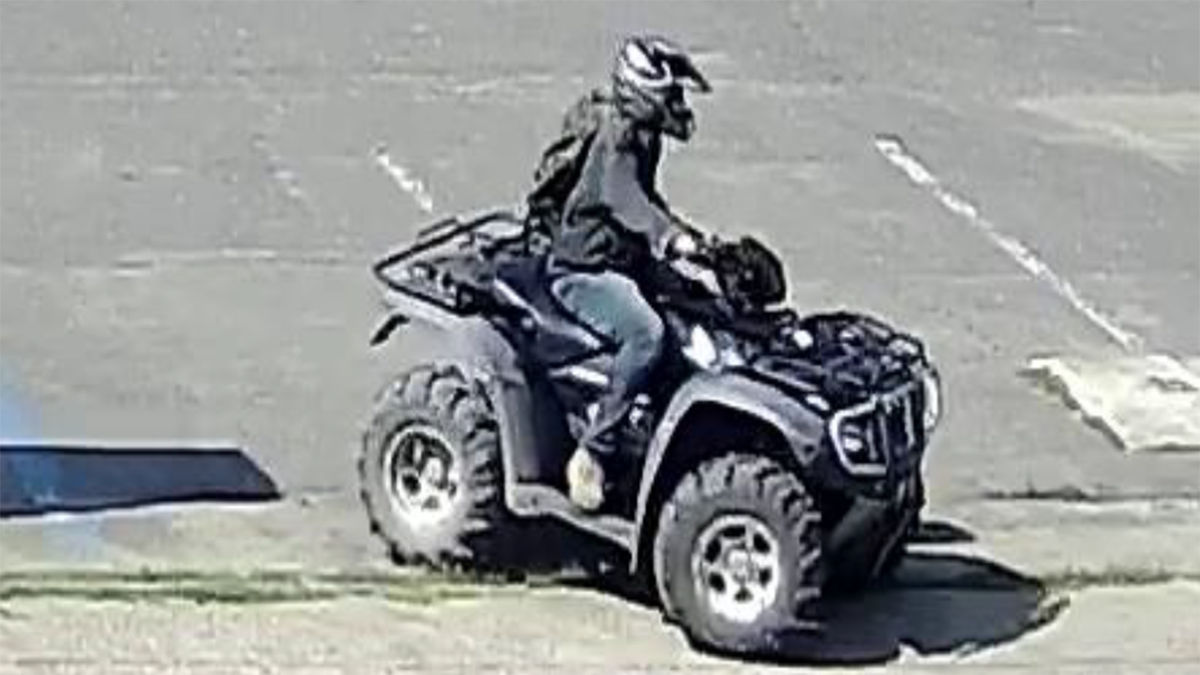 ATV driver police photo