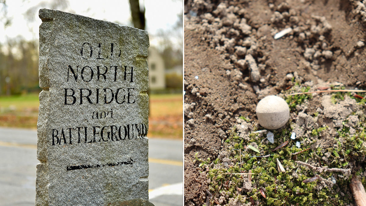 musket balls found