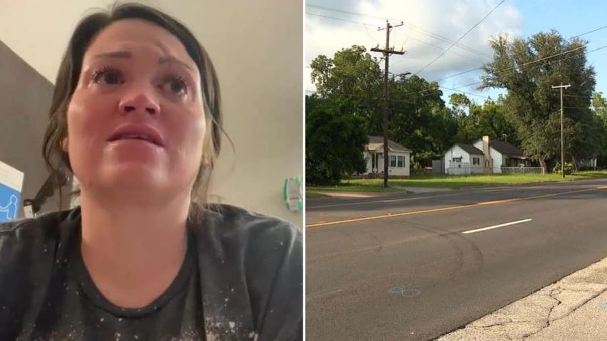 Split of woman who lost her baby and the road where she was hit
