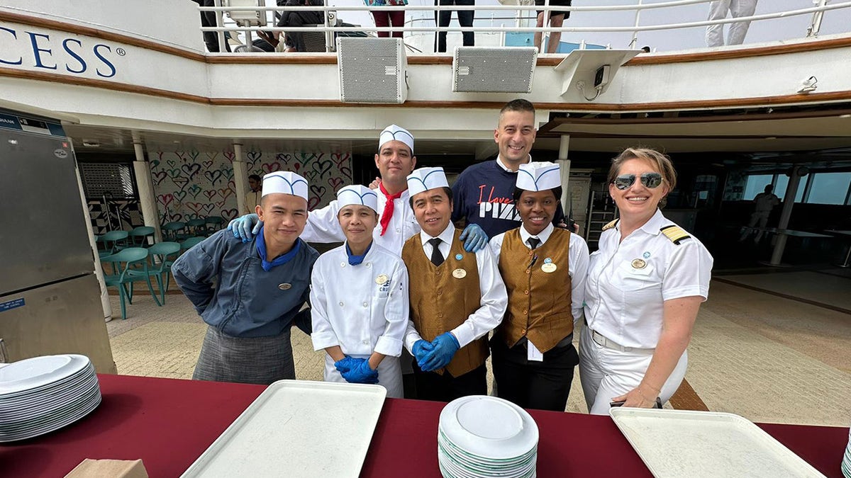 Princess Cruise employees