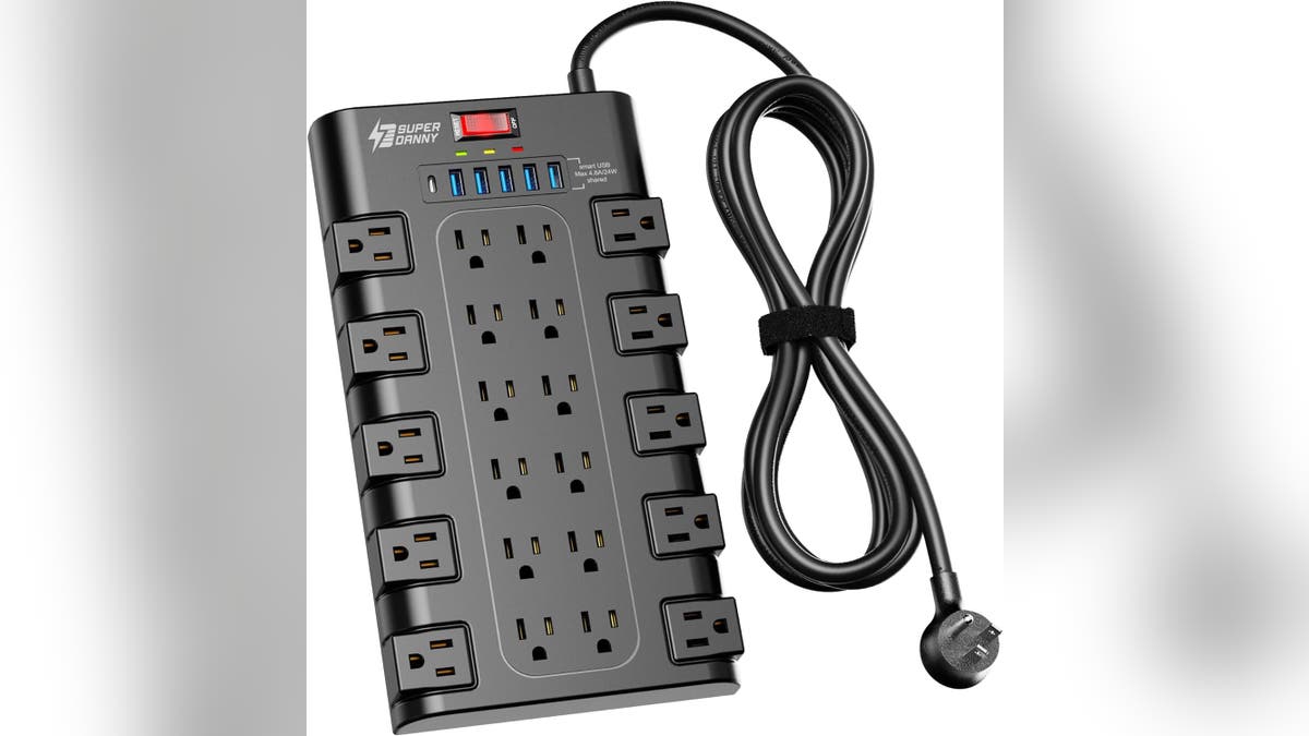 Power all devices that you need to plug in at one location with this strip.