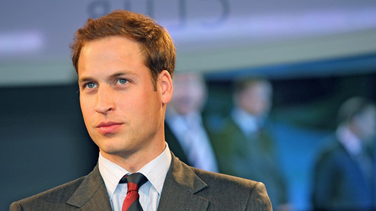 A photo of Prince William in 2007