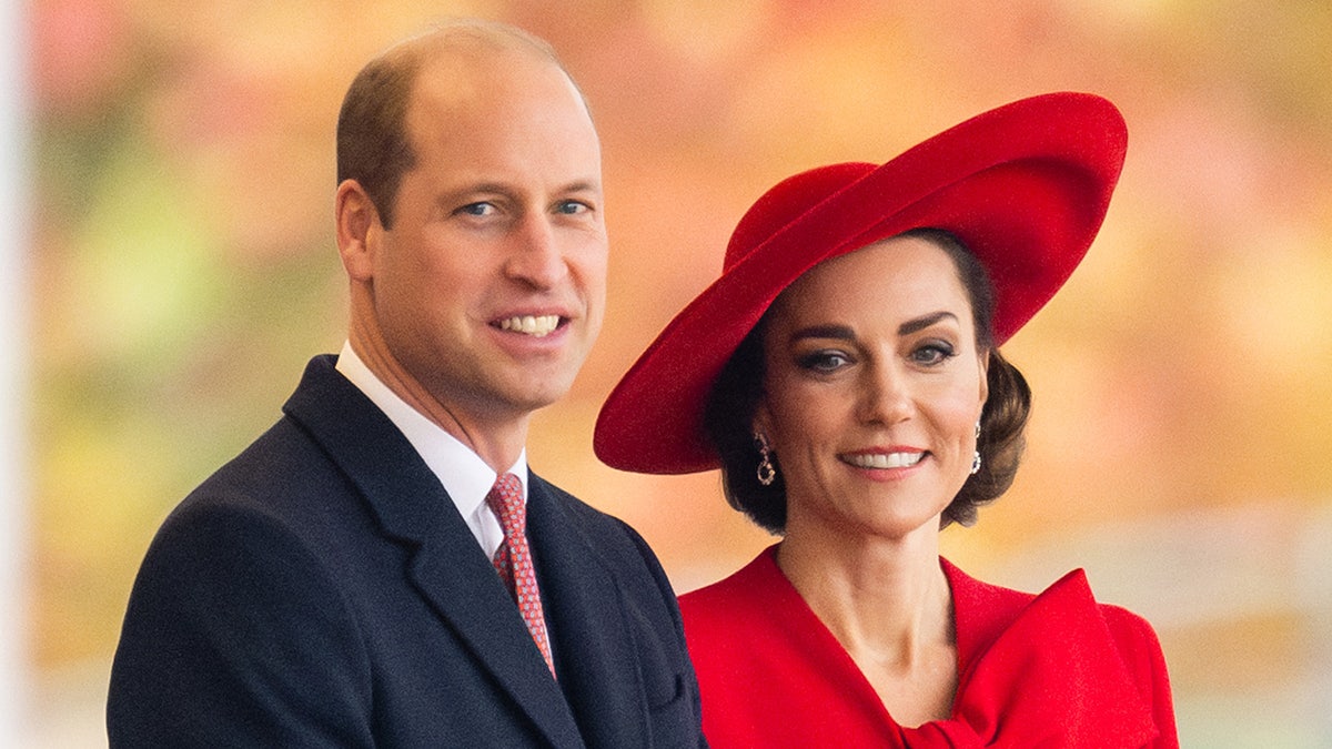 A photo of Prince William and Kate Middleton
